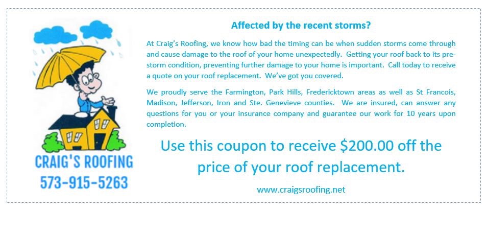 Craig's Roofing Images